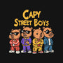 Capy Street Boys-Youth-Crew Neck-Sweatshirt-Marinho