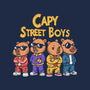 Capy Street Boys-Unisex-Basic-Tank-Marinho