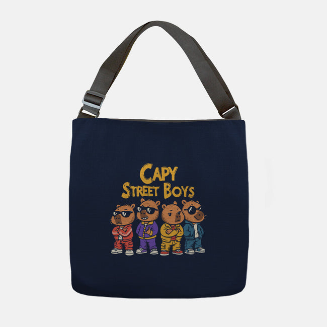 Capy Street Boys-None-Adjustable Tote-Bag-Marinho