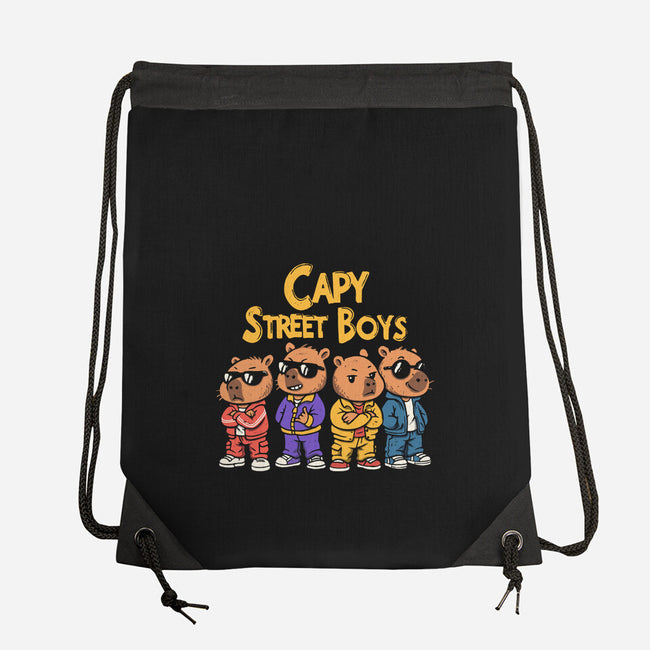 Capy Street Boys-None-Drawstring-Bag-Marinho
