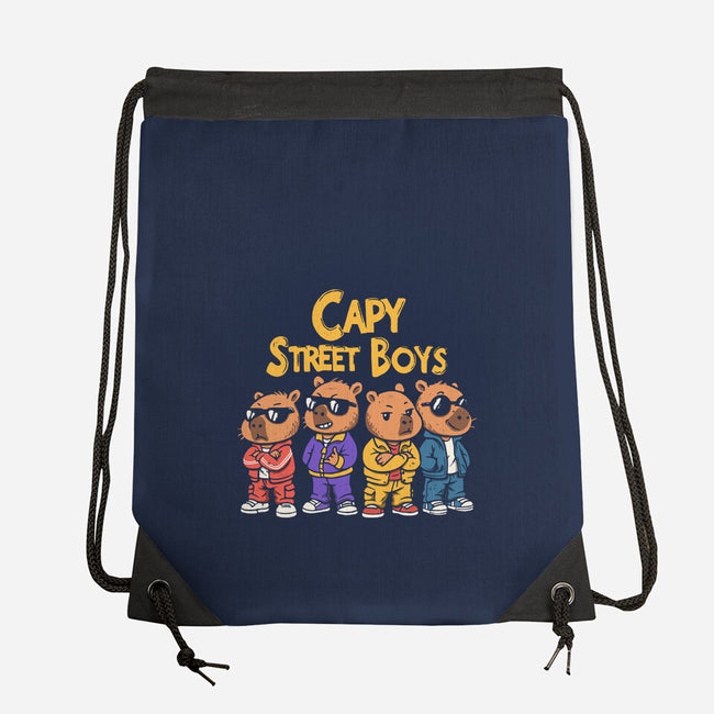 Capy Street Boys-None-Drawstring-Bag-Marinho
