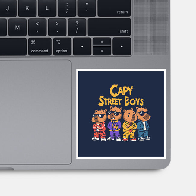 Capy Street Boys-None-Glossy-Sticker-Marinho