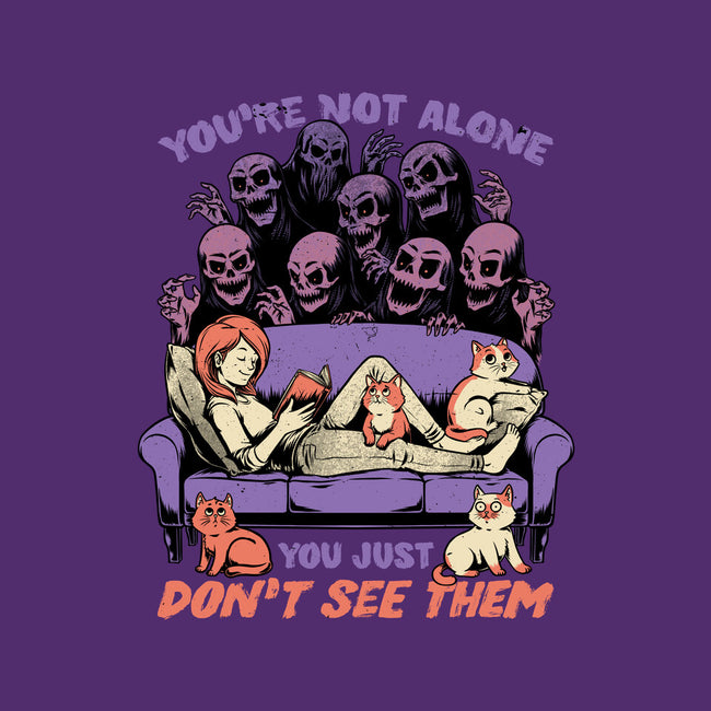 Ghosts and Cats Everywhere-None-Fleece-Blanket-Studio Mootant