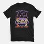 Ghosts and Cats Everywhere-Womens-Basic-Tee-Studio Mootant