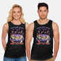 Ghosts and Cats Everywhere-Unisex-Basic-Tank-Studio Mootant