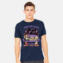 Ghosts and Cats Everywhere-Mens-Heavyweight-Tee-Studio Mootant