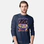Ghosts and Cats Everywhere-Mens-Long Sleeved-Tee-Studio Mootant