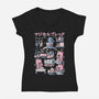 Magical Bread-Womens-V-Neck-Tee-eduely