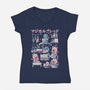 Magical Bread-Womens-V-Neck-Tee-eduely