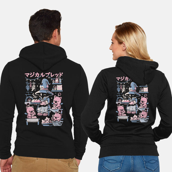 Magical Bread-Unisex-Zip-Up-Sweatshirt-eduely