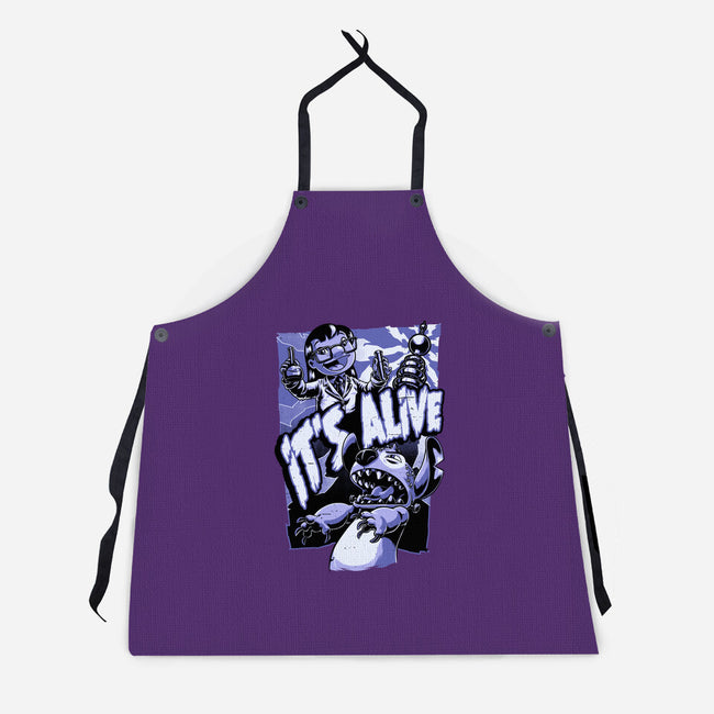 Experiment Alien Monster-Unisex-Kitchen-Apron-Studio Mootant