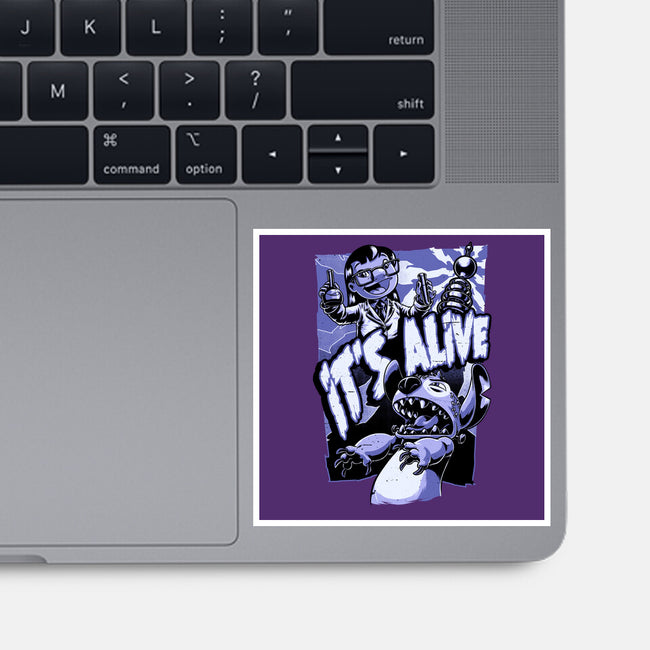 Experiment Alien Monster-None-Glossy-Sticker-Studio Mootant