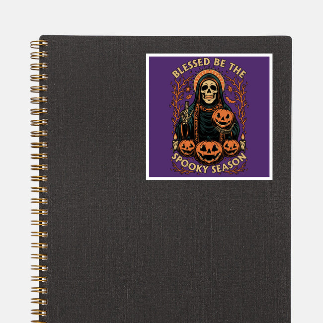 Blessed Spooky Season-None-Glossy-Sticker-Studio Mootant