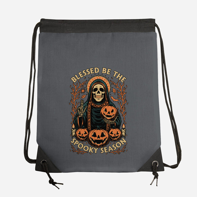 Blessed Spooky Season-None-Drawstring-Bag-Studio Mootant