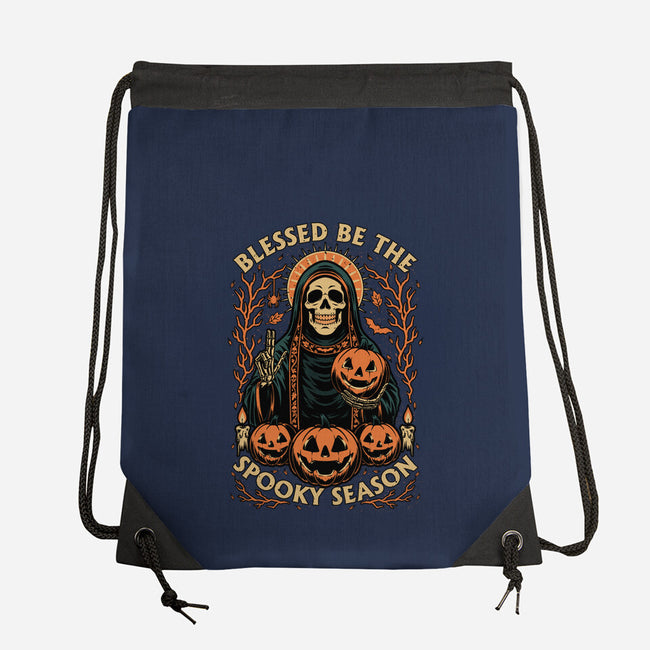 Blessed Spooky Season-None-Drawstring-Bag-Studio Mootant