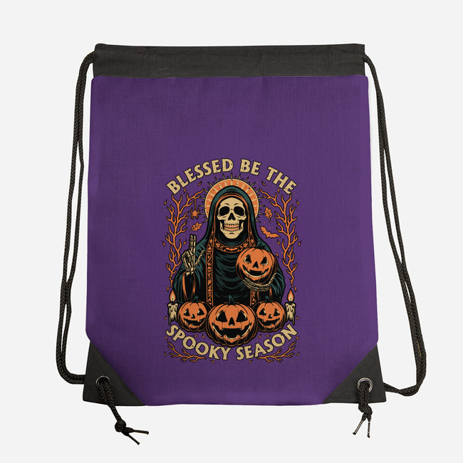 Blessed Spooky Season-None-Drawstring-Bag-Studio Mootant