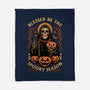 Blessed Spooky Season-None-Fleece-Blanket-Studio Mootant