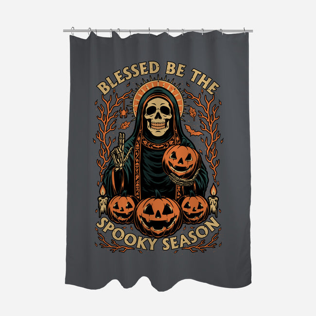 Blessed Spooky Season-None-Polyester-Shower Curtain-Studio Mootant