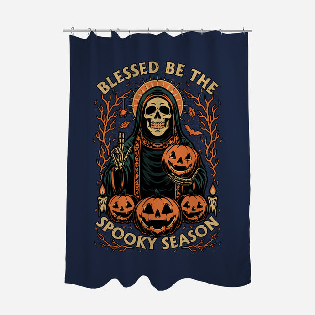 Blessed Spooky Season-None-Polyester-Shower Curtain-Studio Mootant