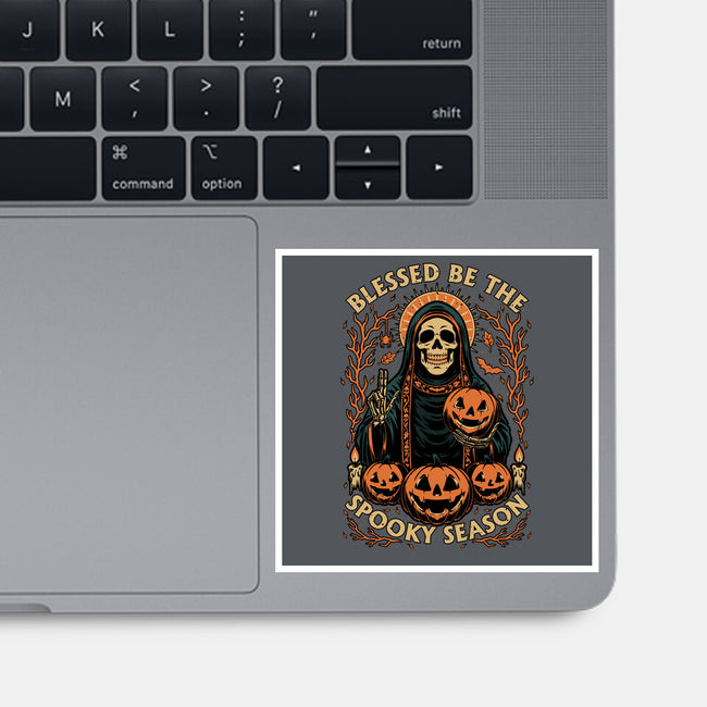 Blessed Spooky Season-None-Glossy-Sticker-Studio Mootant