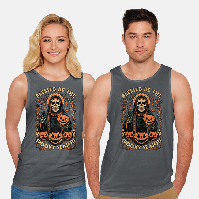 Blessed Spooky Season-Unisex-Basic-Tank-Studio Mootant