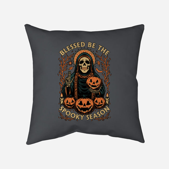 Blessed Spooky Season-None-Removable Cover w Insert-Throw Pillow-Studio Mootant