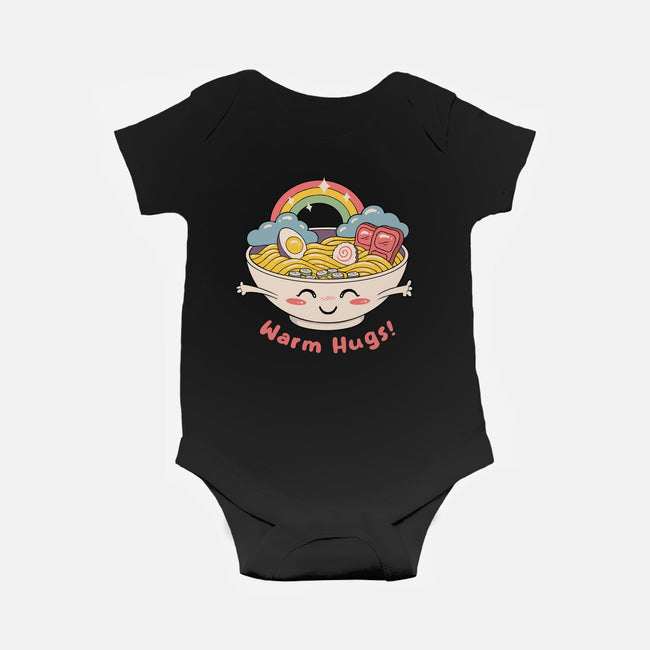 Warm Ramen Hugs-Baby-Basic-Onesie-vp021