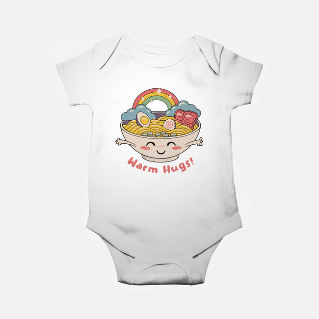 Warm Ramen Hugs-Baby-Basic-Onesie-vp021