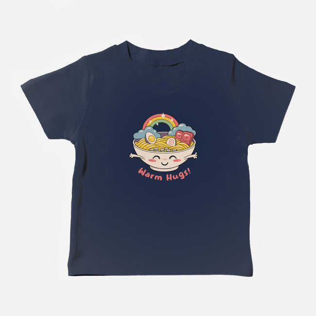 Warm Ramen Hugs-Baby-Basic-Tee-vp021