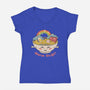 Warm Ramen Hugs-Womens-V-Neck-Tee-vp021