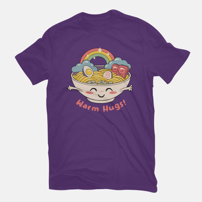 Warm Ramen Hugs-Womens-Basic-Tee-vp021