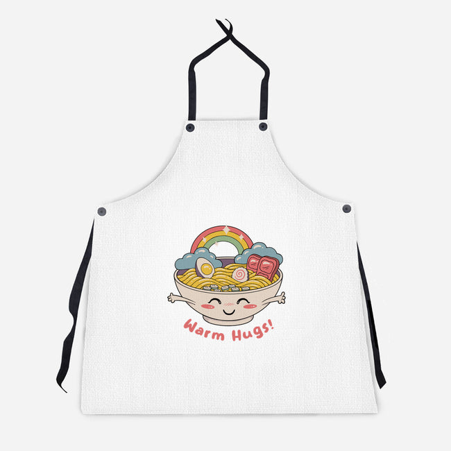 Warm Ramen Hugs-Unisex-Kitchen-Apron-vp021
