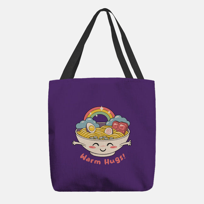 Warm Ramen Hugs-None-Basic Tote-Bag-vp021