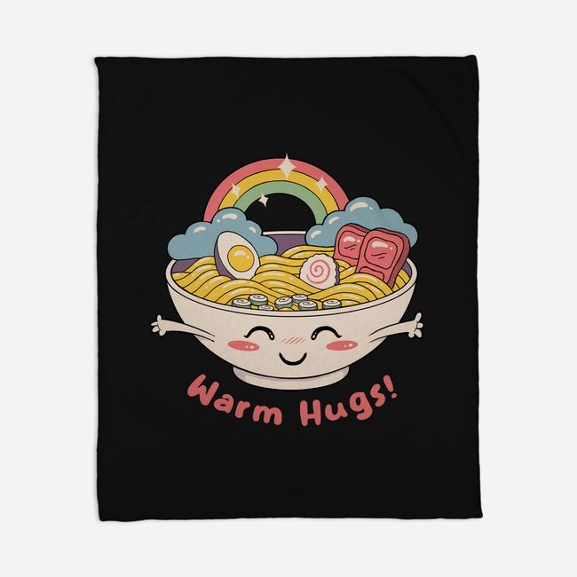 Warm Ramen Hugs-None-Fleece-Blanket-vp021