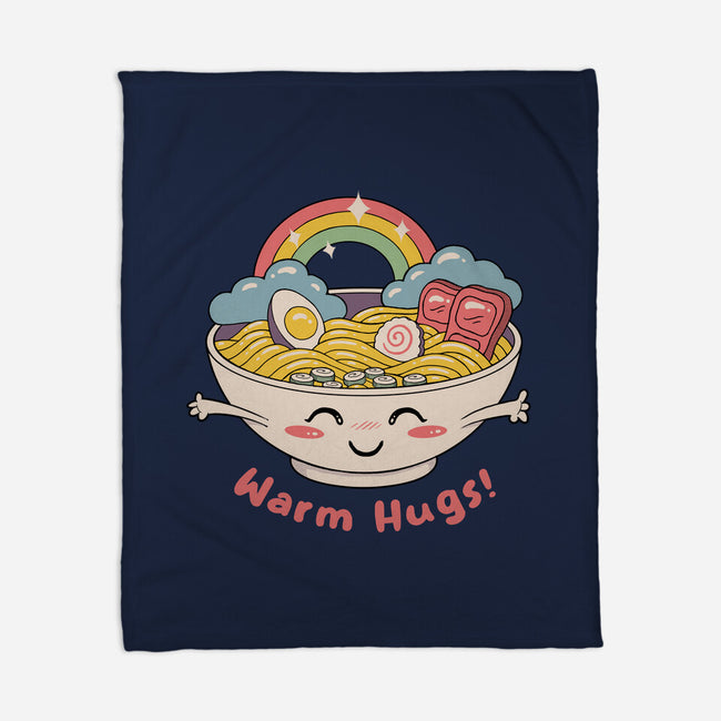 Warm Ramen Hugs-None-Fleece-Blanket-vp021