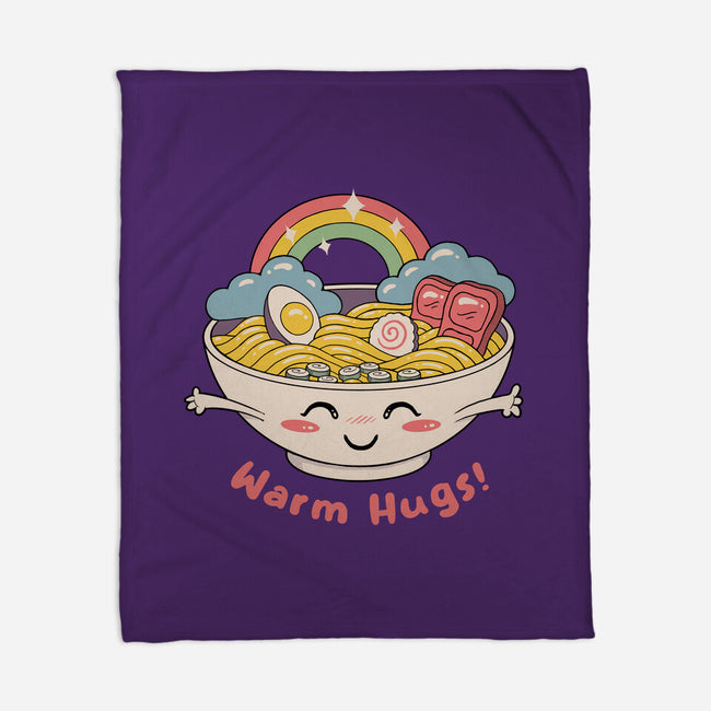 Warm Ramen Hugs-None-Fleece-Blanket-vp021