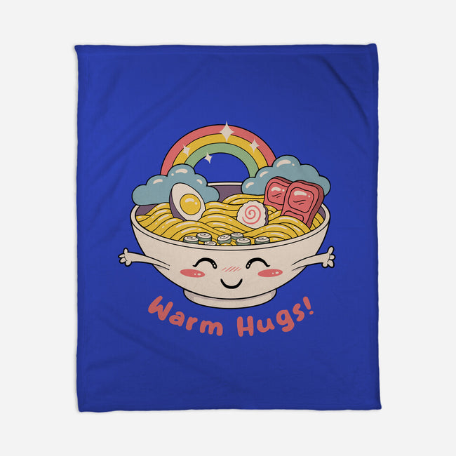 Warm Ramen Hugs-None-Fleece-Blanket-vp021