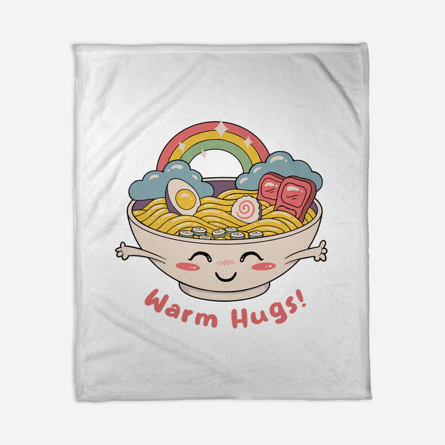Warm Ramen Hugs-None-Fleece-Blanket-vp021