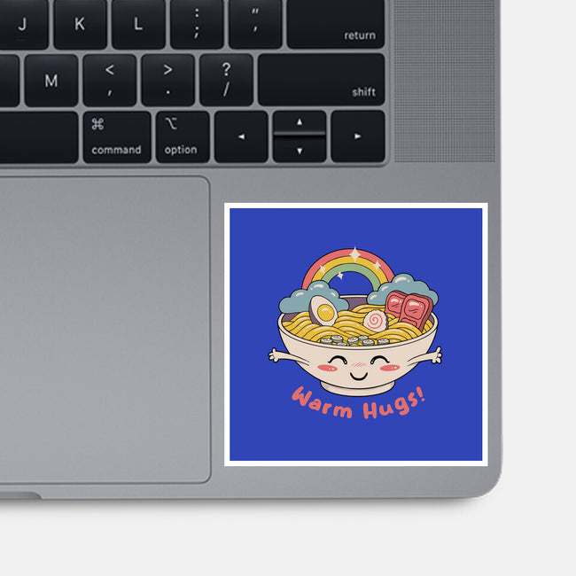 Warm Ramen Hugs-None-Glossy-Sticker-vp021