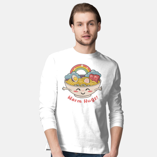 Warm Ramen Hugs-Mens-Long Sleeved-Tee-vp021
