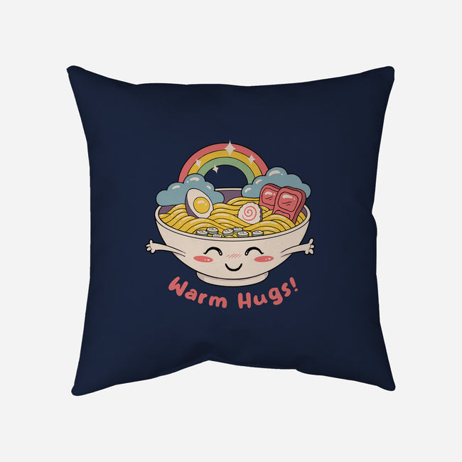 Warm Ramen Hugs-None-Removable Cover w Insert-Throw Pillow-vp021