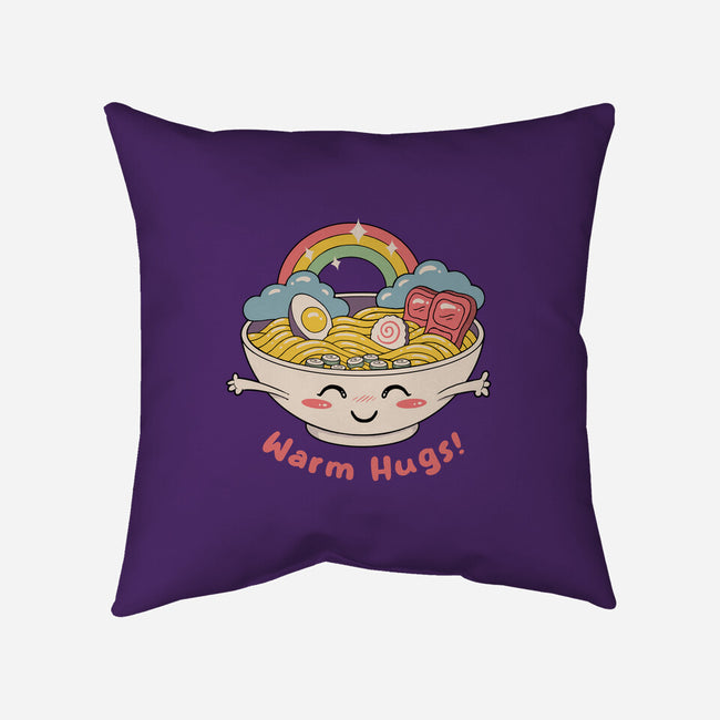 Warm Ramen Hugs-None-Removable Cover w Insert-Throw Pillow-vp021