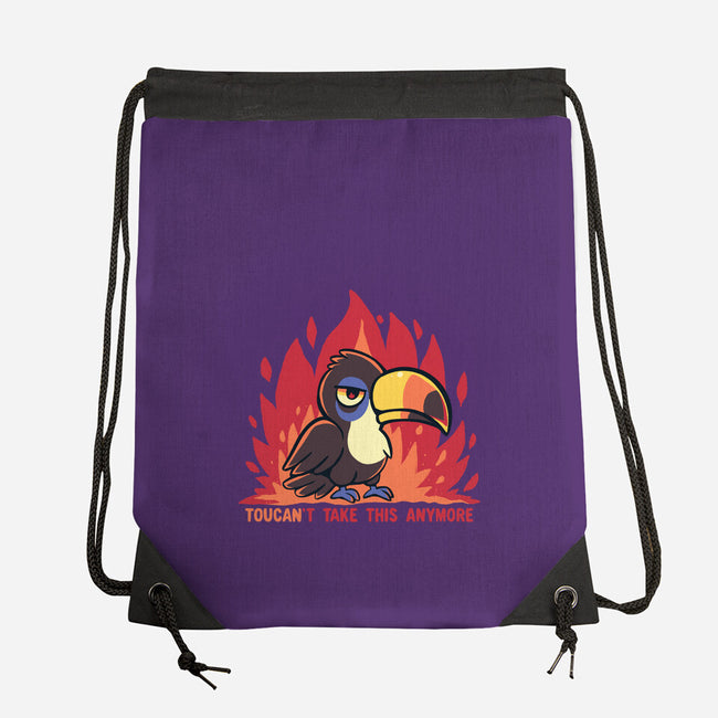 Toucant Take This Anymore-None-Drawstring-Bag-TechraNova