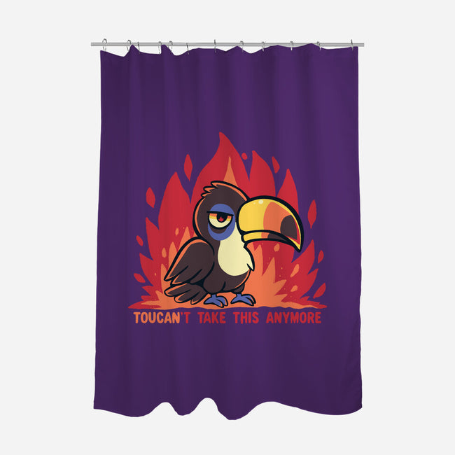 Toucant Take This Anymore-None-Polyester-Shower Curtain-TechraNova