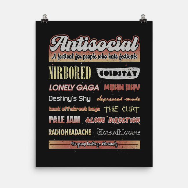 Antisocial Festival-None-Matte-Poster-NMdesign