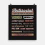 Antisocial Festival-None-Matte-Poster-NMdesign