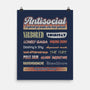 Antisocial Festival-None-Matte-Poster-NMdesign