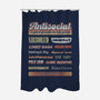 Antisocial Festival-None-Polyester-Shower Curtain-NMdesign