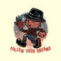 Follow Your Dreams Or Nightmares-None-Fleece-Blanket-glitchygorilla