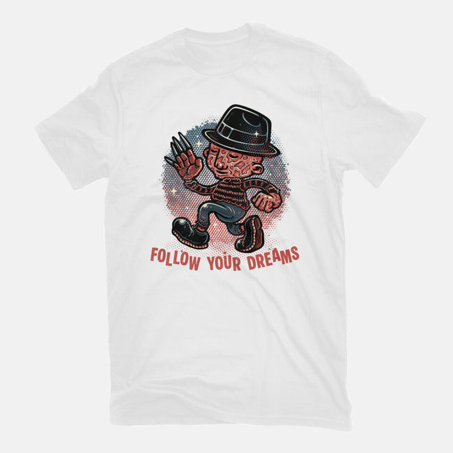 Follow Your Dreams Or Nightmares-Youth-Basic-Tee-glitchygorilla